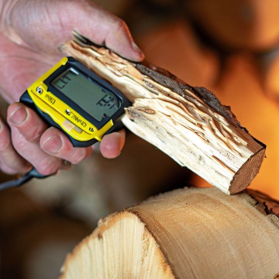 How to check if your firewood is properly seasoned